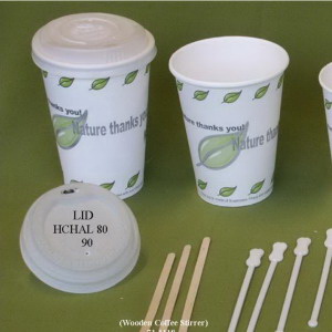 Couvercle p. gobelet BIO 300/360cc - 50 pcs